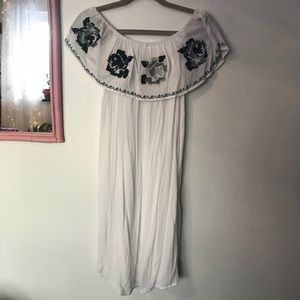 Boho bathing suit cover up